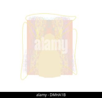 Blessed Virgin Mary Stock Vector