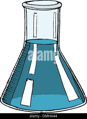 Test tube Stock Vector