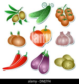 Set of vegetables 2 Stock Vector Image & Art - Alamy