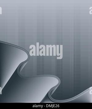 Dark lined curves sheet Stock Vector