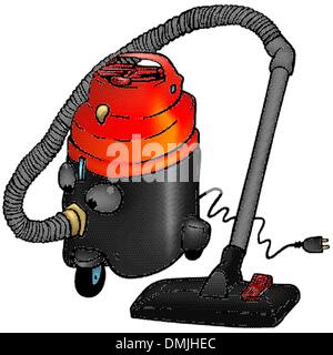 Vacuum Cleaner Stock Vector