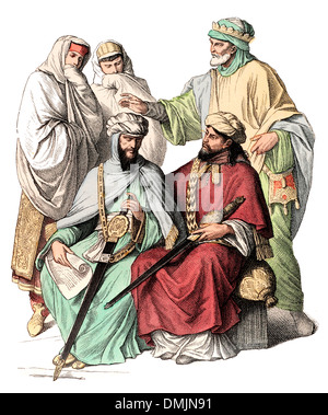 Pre Christian BC Ancient Egypt Priest And Servants Stock Photo - Alamy