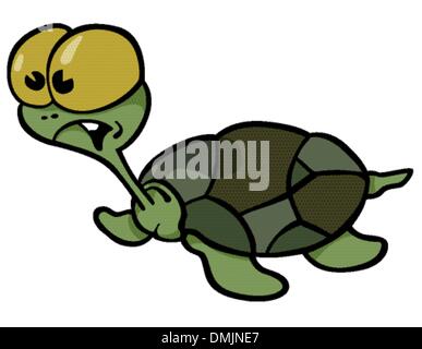 Green Turtle Stock Vector