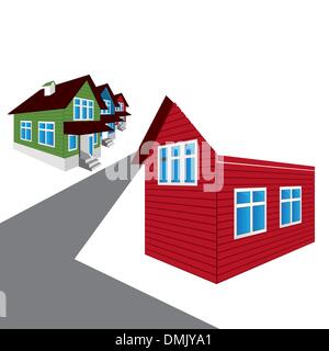 vector house, architecture Stock Vector