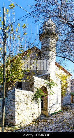 A mosque in Datca, Mugla, Turkey Stock Photo