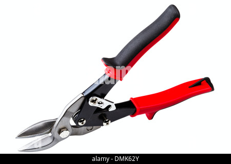 heavy duty scissors isolated on white background Stock Photo