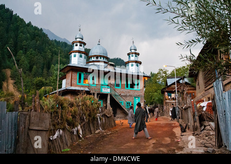 The Pahalgam Valley in Jammu and Kashmir. Stock Photo