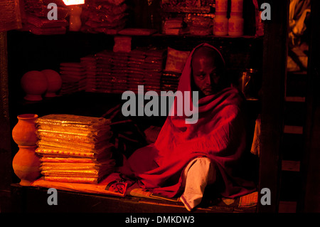 Scenes from the streets of Varanasi, Benares, India. Stock Photo