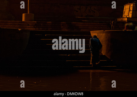 Scenes from the streets of Varanasi, Benares, India. Stock Photo