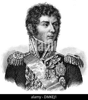 Johan or Jean-Baptiste Jules Bernadotte, 1763 - 1844, French Minister of War, Stock Photo