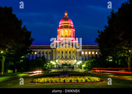 Kentucky State Capitol building in Frankfort, Kentucky Stock Photo