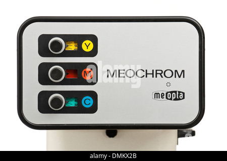 Vintage Meopta Opemus 5 darkroom enlarger with MEOCHROM colour head (35mm / 6x6 film)