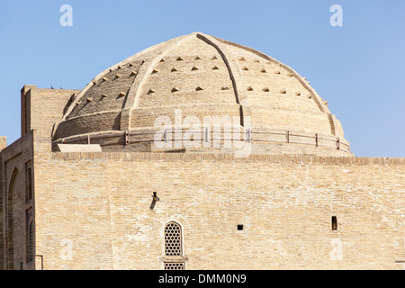 Dome of Nadir Divan Begi Khanaka, also known as Nadir Divan Beghi Khanaka, Bukhara, Uzbekistan Stock Photo