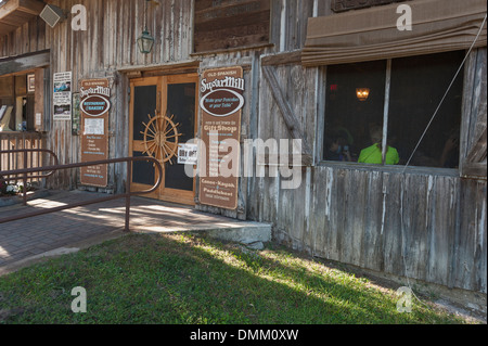 The SugarMill Spanish Pancake House at De Leon Springs State Park in Central Florida USA Stock Photo