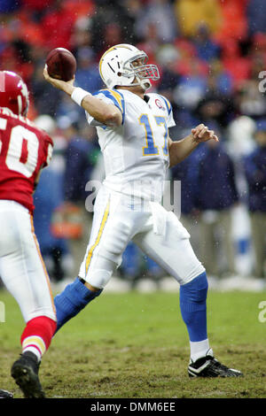 San Diego Chargers quarterback Philip Rivers (17) looks to pass