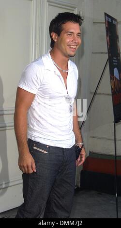 Aug. 21, 2002 - Los Angeles, CALIFORNIA, USA - JON SEDA..UNDISPUTED - PREMIERE.MANN FESTIVAL THEATER, WESTWOOD, CA.AUGUST 21, 2002. NINA PROMMER/   2002 K25862NP(Credit Image: © Globe Photos/ZUMAPRESS.com) Stock Photo