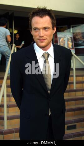 July 9, 2002 - Los Angeles, CALIFORNIA, USA - PAUL BETTANY..'GANGSTER NO.1' - LOS ANGELES PREMIERE.LAEMMLE SUNSET 5, LOS ANGELES, CA.JULY 08, 2002. NINA PROMMER/   2002 K25491NP(Credit Image: © Globe Photos/ZUMAPRESS.com) Stock Photo