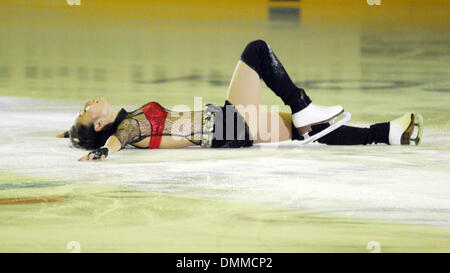 Oct 25, 2009 - Moscow, Russia - MIKI ANDO (Japan) at the Figure Skating Grand Prix Rostelecom. Japanese skater Miki Ando was able to pull off a win after scoring 114.75 points for her free skate to Cleopatra. (Credit Image: © PhotoXpress/ZUMA Press) Stock Photo