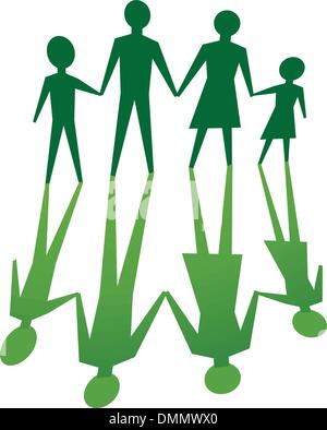 happy family values Stock Vector Image & Art - Alamy