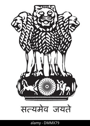 National emblem india Cut Out Stock Images & Pictures - Alamy