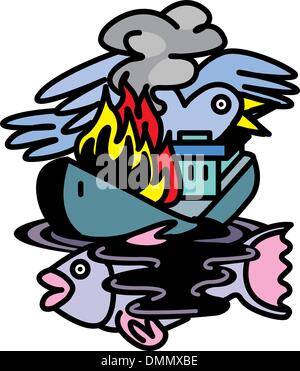 Pollution Stock Vector