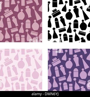 Seamless cosmetic pattern Stock Vector