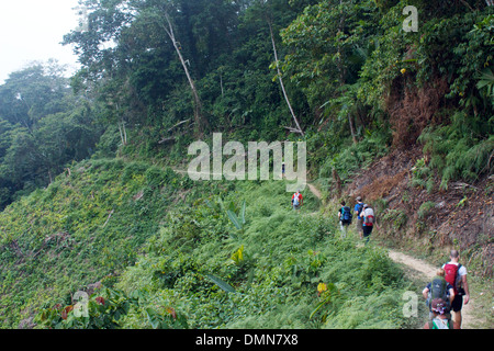 On the trail to the 'Lost City' Stock Photo