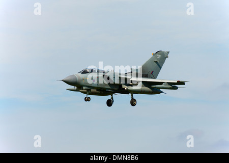Panavia Tornado GR4 ZD842 105 of RAF XV Squadron landing at RAF Conongsby