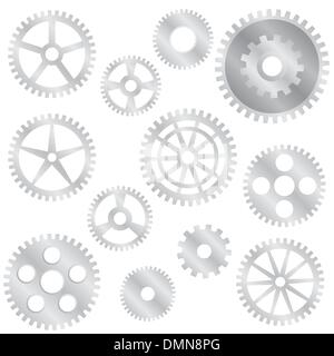 Gear wheels. Stock Vector