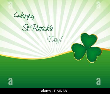 St. Patrick's day background Stock Vector