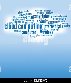 cloud computing Stock Vector