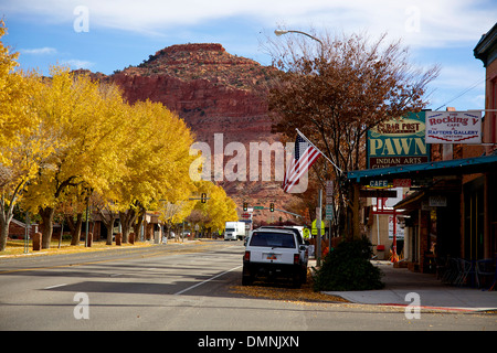 Kanab town Utah USA Stock Photo - Alamy