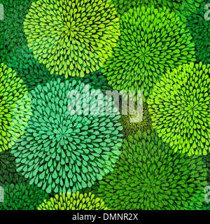 Green repetitive pattern Stock Vector