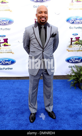 Nephew Tommy 10th Annual Ford Hoodie Awards at MGM Grand Garden Arena - Arrivals Las Vegas Nevada - 04.08.12 Stock Photo