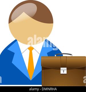 Office buddy with case Stock Vector