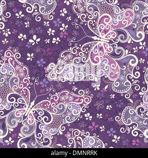 Seamless violet motley pattern Stock Vector