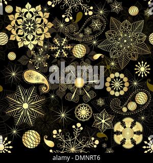 Christmas seamless pattern Stock Vector