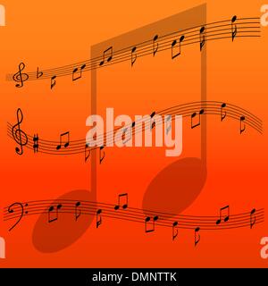 music notes Stock Vector