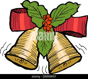 Christmas bells Stock Vector