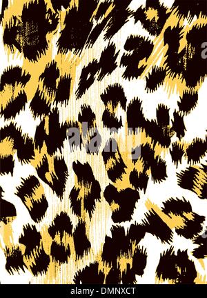 Abstract Animal Skin Spots Seamless Pattern Doodle Style Vector Stock ...