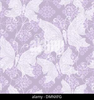 Gentle floral pattern Stock Vector