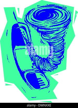 Mobile phone Stock Vector