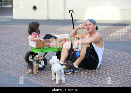 Sons of Anarchy star Kenny Johnson at The Grove. Los Angeles Stock ...