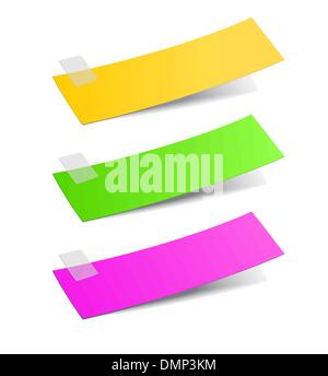 Stickers set Stock Vector