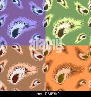 Set of seamless pattern Stock Vector