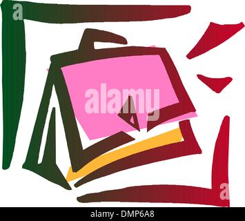 business bag - vector Stock Vector