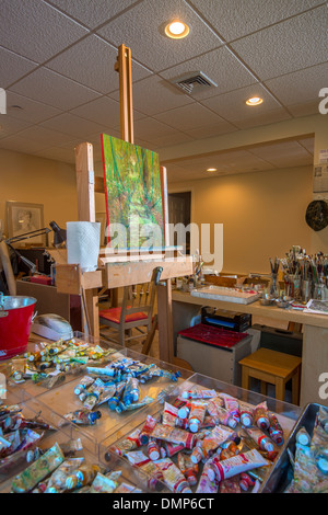 Artists Studio Stock Photo