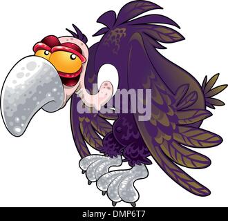 Baby vulture. Stock Vector