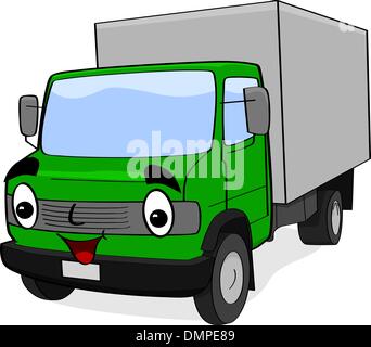 Cartoon truck Stock Vector