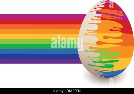 Easter egg, vector Stock Vector